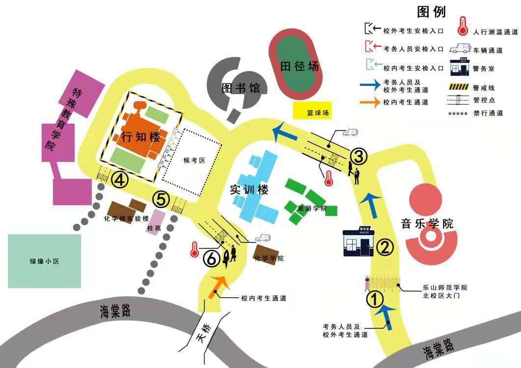 2021考研考场安排：四川省各考点考场方位图及温馨小贴士请收好！